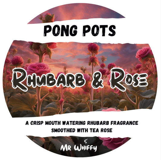 Rhubarb & Rose - Pong Pot/Wax Melt